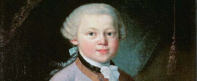 Wolfgang Amadeus Mozart child